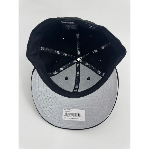 New Era 59FIFTY Hat Club Robo Mako Shark Fitted Hat Black Grey 7 3/4 70691977 - Picture 6 of 7